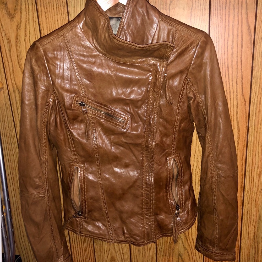 Leather jacket